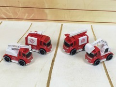 4 Pcs Mini Truck Pack (RED) (24Ã—25.5 CM)