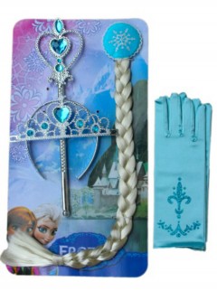 Frozen Accessories Set (BLUE) (RANDOM COLOR)