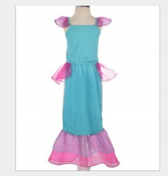 Mermaid Custom Dress For Girls (BLUE - PINK)