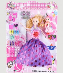 Barbie Toys (PURPLE) (One Size)