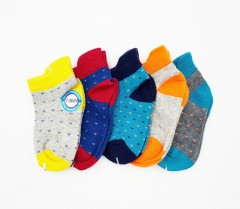 TOM AND DAISY Boys Socks 5 Pcs Pack (AS PHOTO) (0 to 14 Years)
