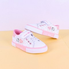 Girls Shoes (WHITE-PINK) (25 to 30)