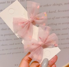 2 Pcs Hair Accessories (LIGHT PINK) (ONE SIZE)