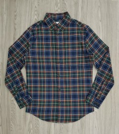 GOODIELLOW - CO Mens Sleeve Shirt (BLUE - GREEN) (S - M - L - XL - XXL)