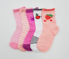 BAROTTI Girls Socks 5 Pcs Pack (AS PHOTO) (24 to 36 Months)