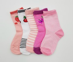 BAROTTI Girls Socks 5 Pcs Pack (AS PHOTO) (12 to 24 Months)