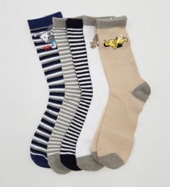 BAROTTI Boys Socks 5 Pcs Pack (AS PHOTO) (9 to 11 Years)