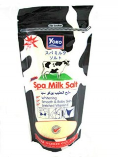 Yoko Spa Milk Salt Black (300g) (MA)