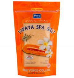Yoko Papaya Spa Salt Body Scrub For Whiter And Smoother Skin(300g) (MA)