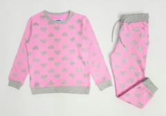 PEBBLES Girls 2 Pcs Pyjama Set (PINK) (2 to 12 Years)