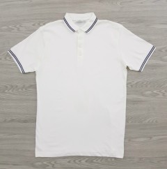 JRC Mens Polo Shirt (WHITE) (S - M - L - XL - XXL - 3XL)