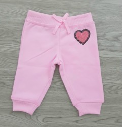 LOVE Girls Pants (PINK) (12 Months to 6 Years)