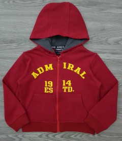ADMIRAL Boys Hoody (RED) (3 to 7 Years)