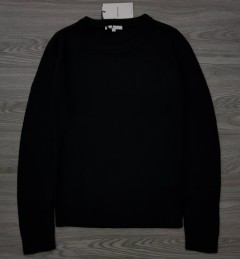 FISHER FIELD Ladis Sweat Shirt (BLACK) (XS - S - M - L - XL)