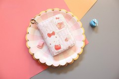 Ladies Wallet (PINK - WHITE) (OS) (ARC)