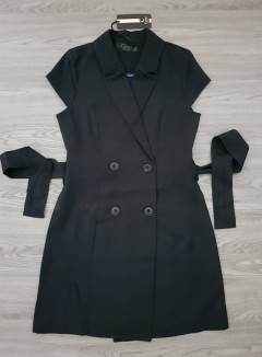 CESSA Ladies Turkey Dress (BLACK) (36 to 42)