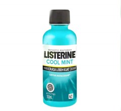 LISTERINE Antiseptic Mouthwash Cool Mint 100Ml (Exp: 09.2021) (K8)