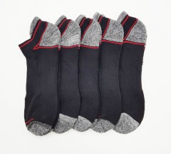 FITTER FIT FOR ME Ladies Socks 5 Pcs Pack (BLACK - GRAY) (FREE SIZE)