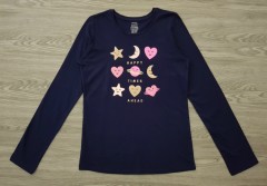 GEORGE Girls Long Sleeved Shirt (NAVY) (4 to 16 years)