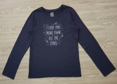 GEORGE Girls Long Sleeved Shirt (NAVY) (4 to 16 years)