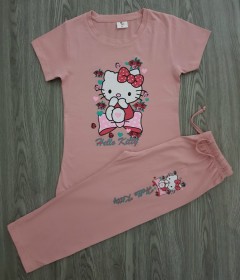 KIDDIES Girls 2 Pcs Pyjama Set (PINK) ( 2 to 8 Years)