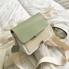 Ladies Bags (GREEN - CREAM) (Os)