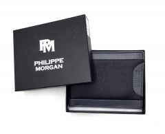 PHILIPPE MORGAN Mens Wallet (BLACK)