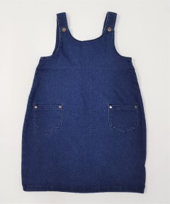M AND S Girls Romper (DARK BLUE) (9 Months to 7 Years)