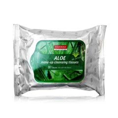 Aloe Purederm Make-up Cleansing Tissues-Aloe Vera 30tissues (Cargo)