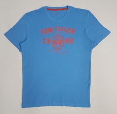 TOM TAILOR Mens T-Shirt (BLUE) (M - L - Xl - 2XL - 3xl)