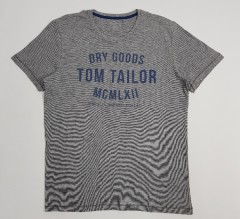 TOM TAILOR Mens T-Shirt (GRAY) (M - L - XL - 2XL - 3XL)