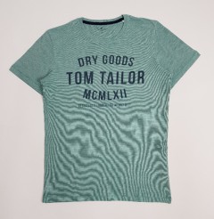 TOM TAILOR Mens T-Shirt (BLUE) (S - M - L - Xl  - 3xl)