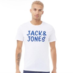 JACK AND JONES Boys T-Shirt (WHITE) (16 Years)