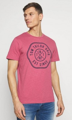 TOM TAILOR Mens T-Shirt (PINK) (S - M)