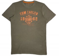 TOM TAILOR Mens T-Shirt (GREEN) (S - M - L - XL)