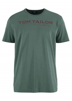 TOM TAILOR Mens T-Shirt (GREEN) (L - Xl - 2XL)