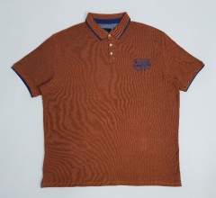 TOM TAILOR Mens Polo Shirt (BROWN) (4XL)