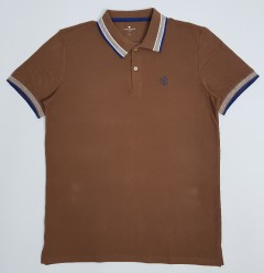 TOM TAILOR Mens T-Shirt (BROWN) (L - XXL)