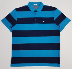 TOM TAILOR Mens T-Shirt (BLACK - BLUE) (L - XL - XXL)