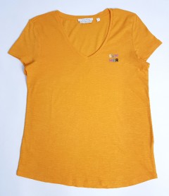 TOM TAILOR Ladies T-Shirt (ORANGE) (S - M - L - XL)