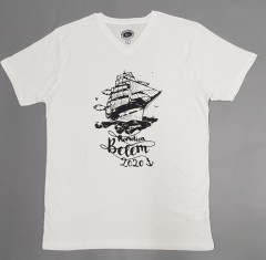 Mens T-Shirt (WHITE) (L - XL - XXL)