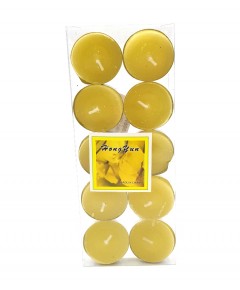 Pack Of 10 PCs Candles Tea (YELLOW) (MOS)