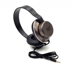 LELISU Wired Headphone with Mic / LS-806 (GRAY) (ONE SIZE) (FRH)