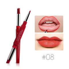 MISS ROSE 2 In 1 Lipstick & Lip Liner (08 FLAME) (FRH)