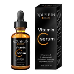 ROUSHUN  Vitamin C Serum For Face,Naturally Repair and Reduce Deep Wrinkles Anit-aging 30ML (EXP: 08.12.2025) (MOS)