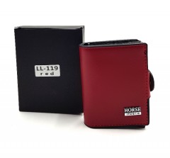HORSE Mens Wallet (RED) (OS)