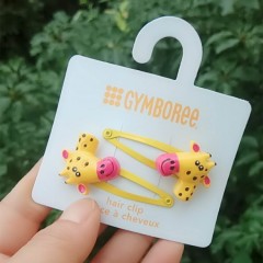 2Pcs Hair Accessories (YELLOW) (ONE SIZE)