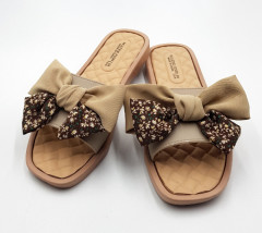 FASHION Ladies Slippers ( BROWN ) (36 to 41)