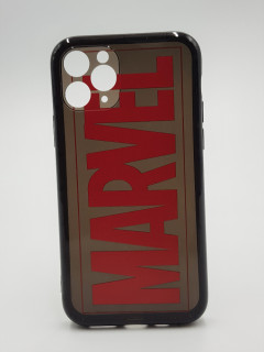 Mobile Cover (BLACK - RED) (MI11 PRO)