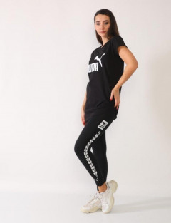 PUMA Ladies Turkey 2 Pcs Pyjama Set (BLACK - WHITE) (S - M - L - XL)